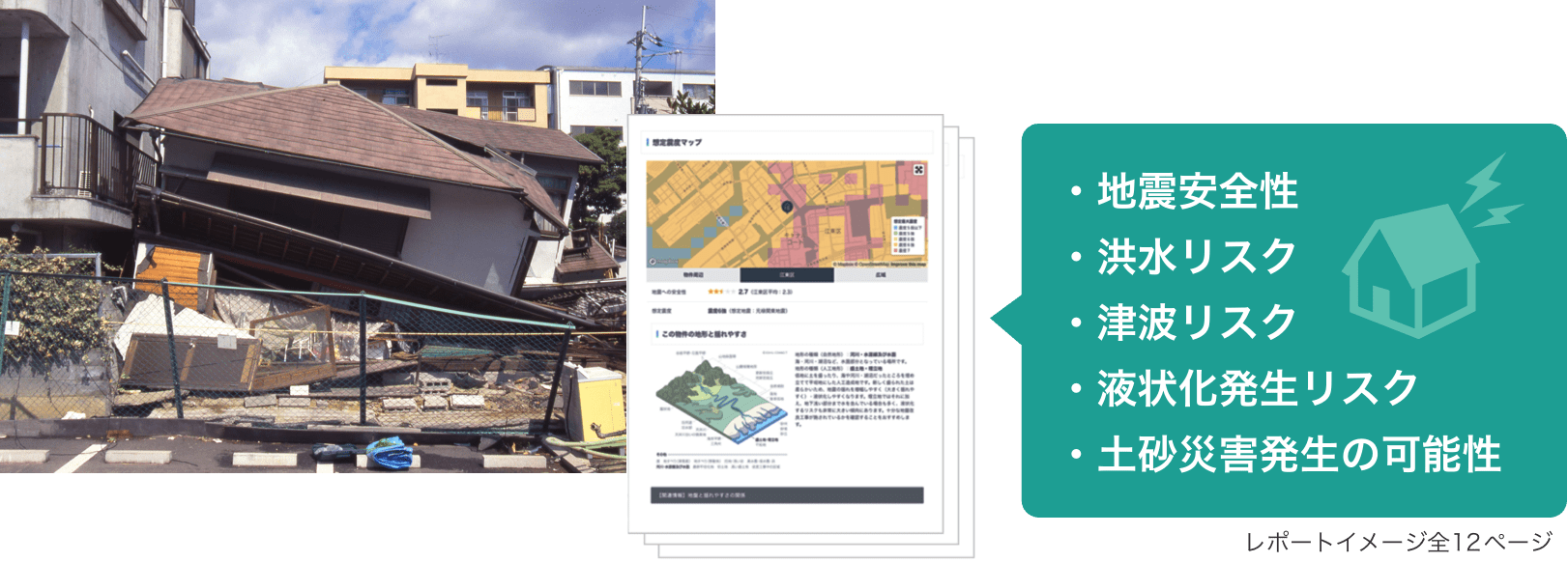 リスクレポートを無料でプレゼントしています